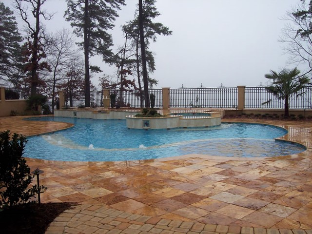 Geometric And Traditional 215 Charlotte Pools And Spas