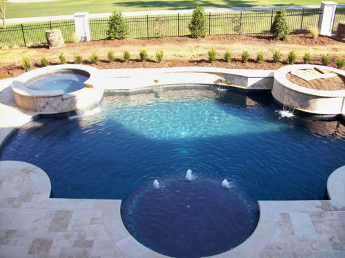 Geometric And Traditional 210 Charlotte Pools And Spas